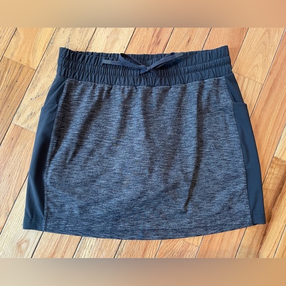 Athleta Pants - Athleta Excursion Hybrid Skort Gray Heather Mini Skirt Shorts Women’s Size S